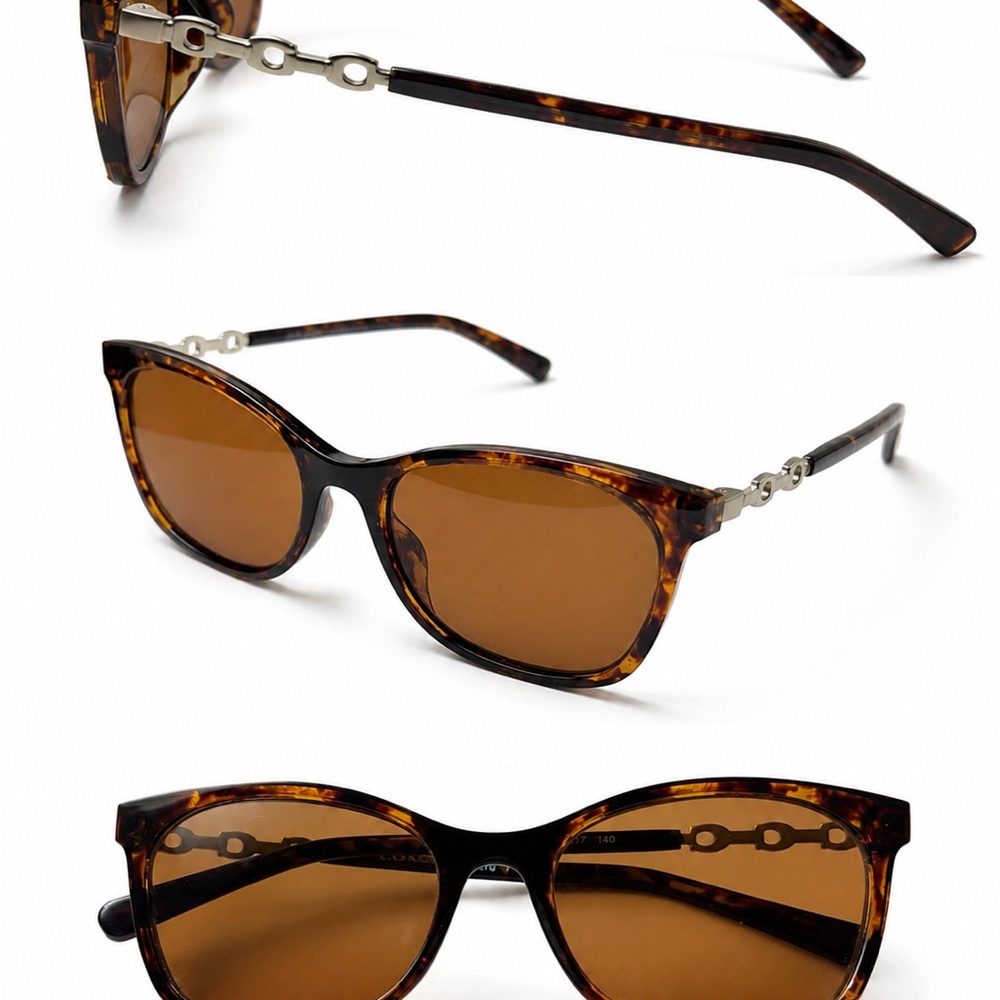 Coach Eyeglasses HC6127U
5120 Dark Tortoise
Cat-eye inspired full rim design
